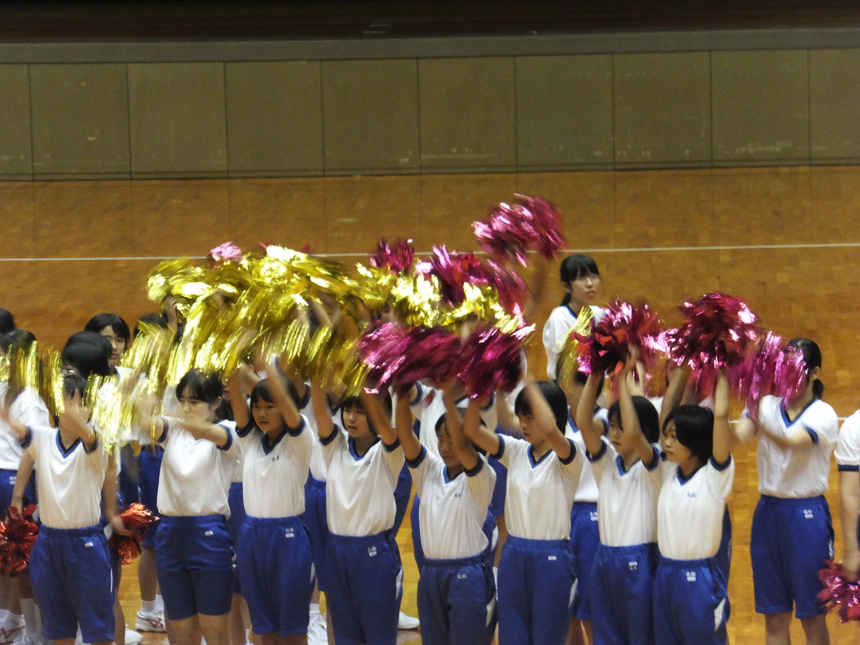 学校ダンス発表会写真