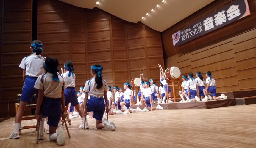 音楽会写真　小学生の部